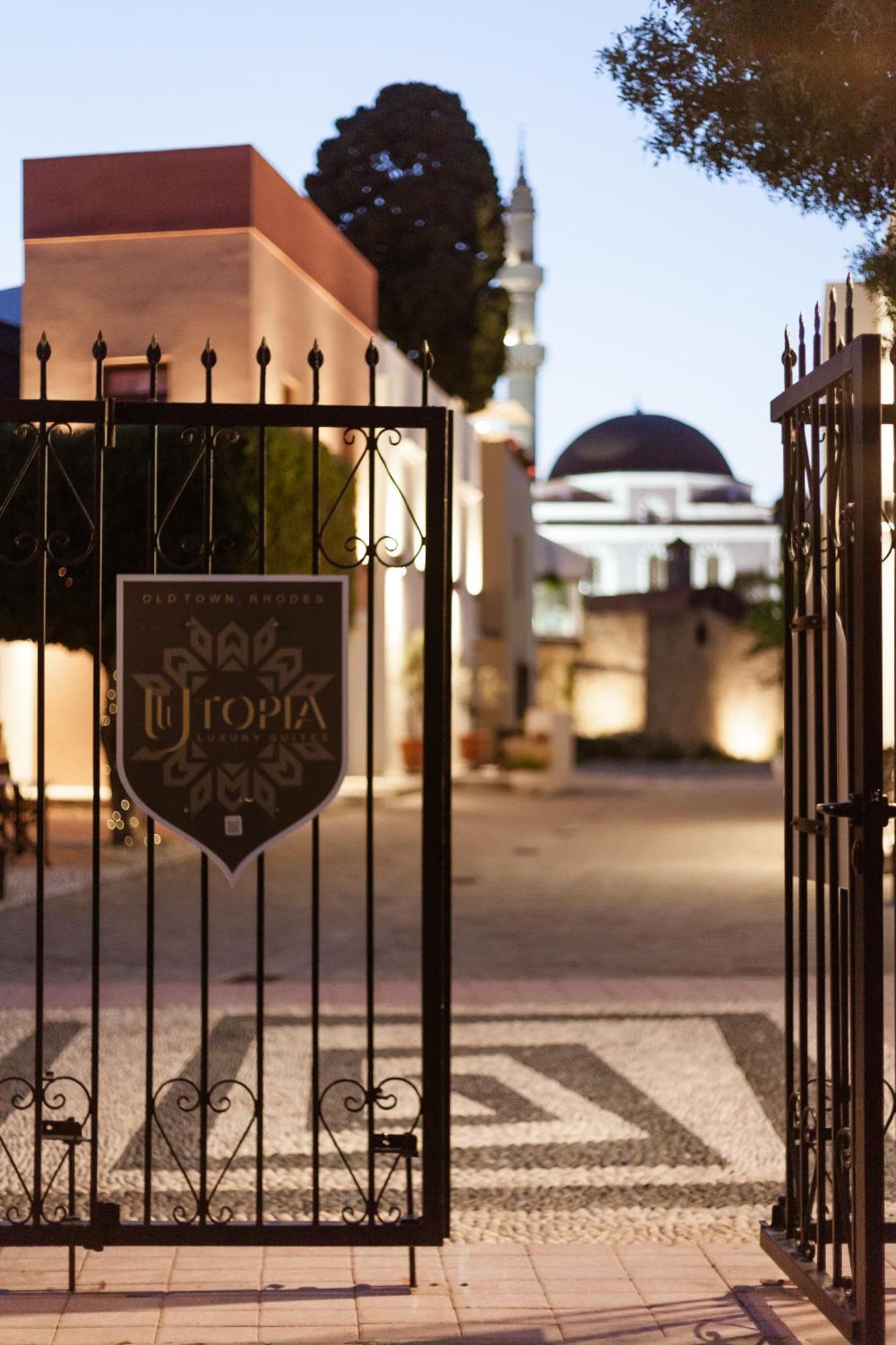 Utopia Luxury Suites - Old Town Rhodes City Buitenkant foto