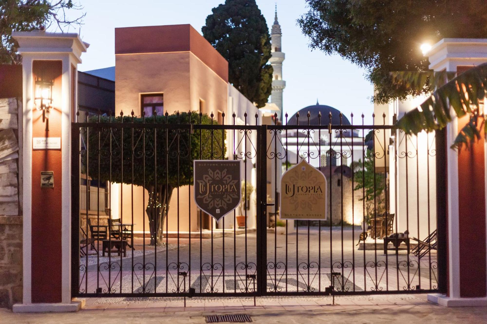 Utopia Luxury Suites - Old Town Rhodes City Buitenkant foto